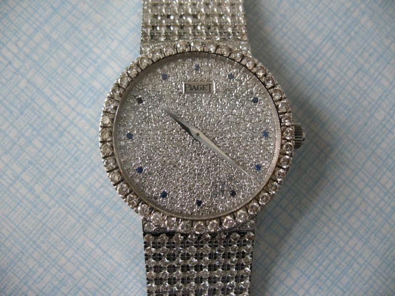 PIAGET伯爵手表高贵奢华18K铂金全钻对表 PI002D